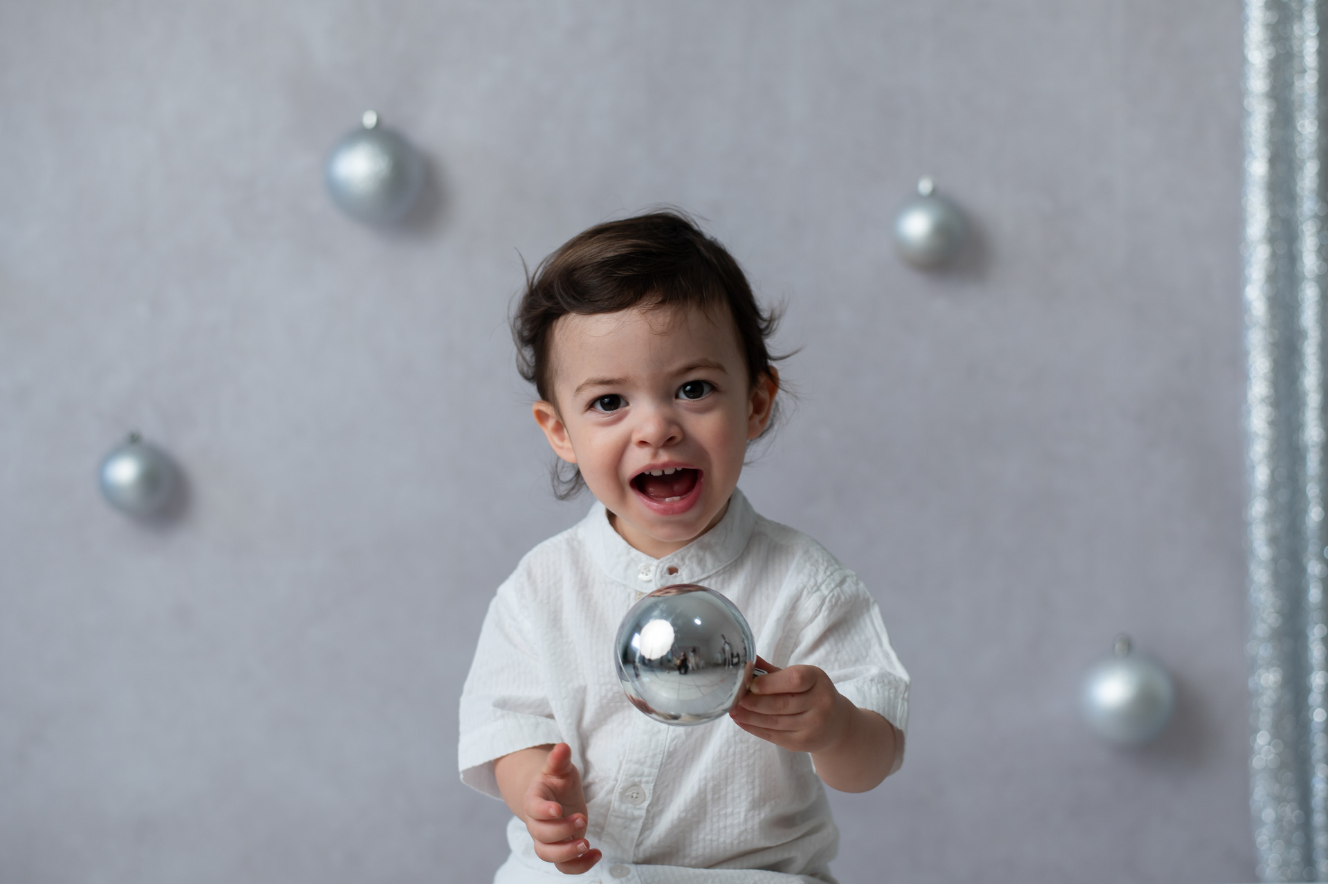 Ensaio de Natal Bebê Estúdio SP