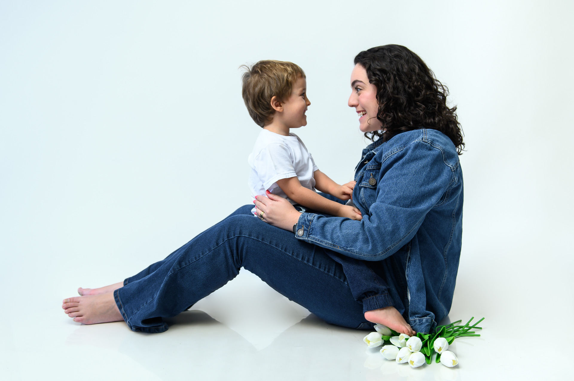 Ensaio Mãe e Filho Estúdio SP