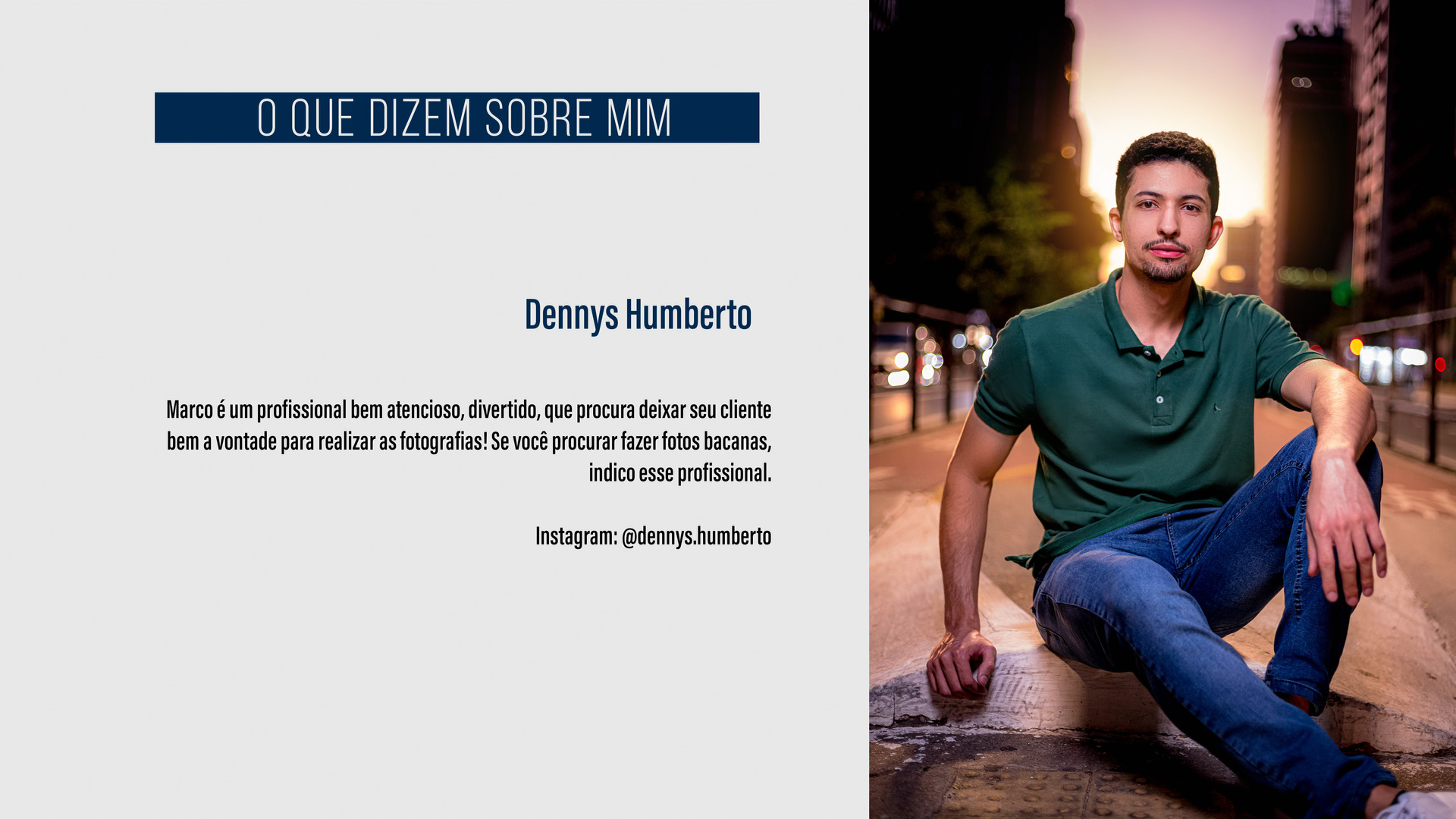 Ensaio externo infantil no horto florestal