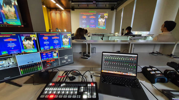 Transmissão de Webinário Remoto