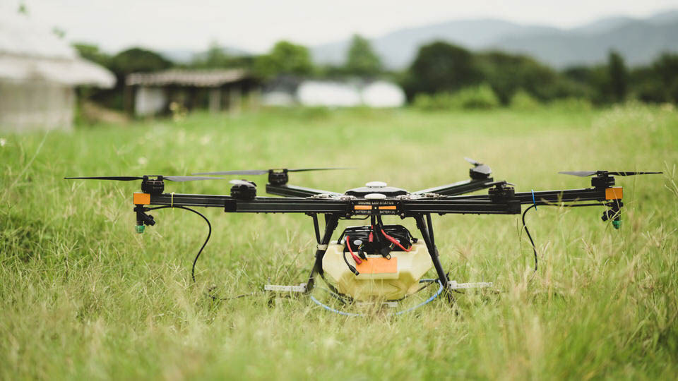 Drones agrícolas