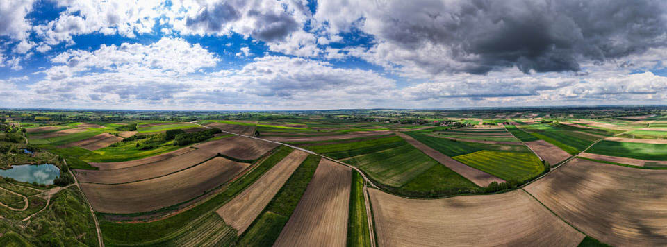 Filmagem com drone na agricultura