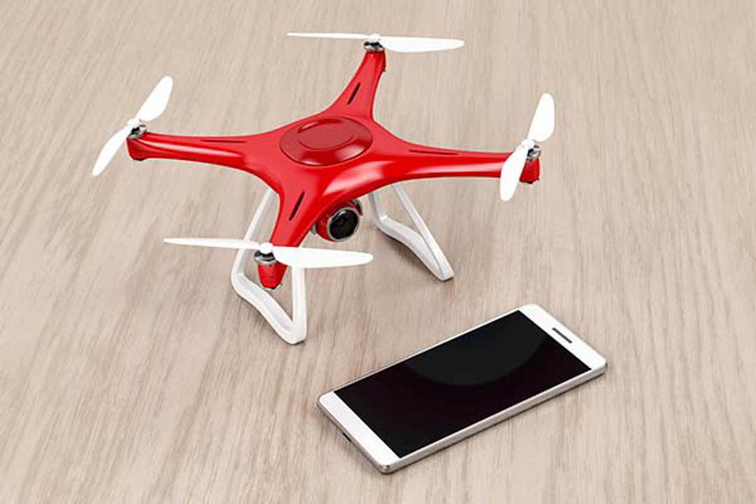 Filmagem com drone