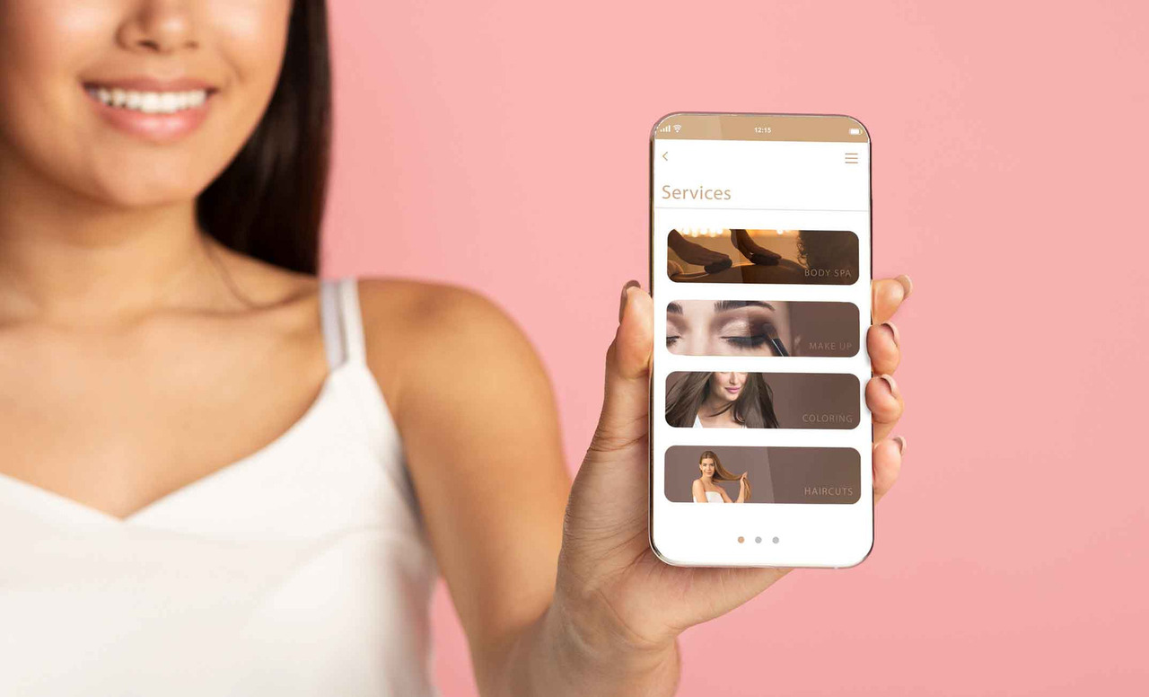 Presença digital com imagens no site
