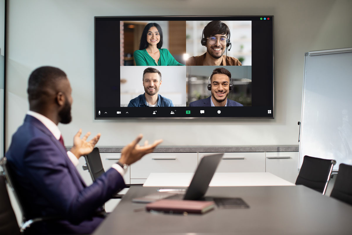 Videoconferência em São Paulo