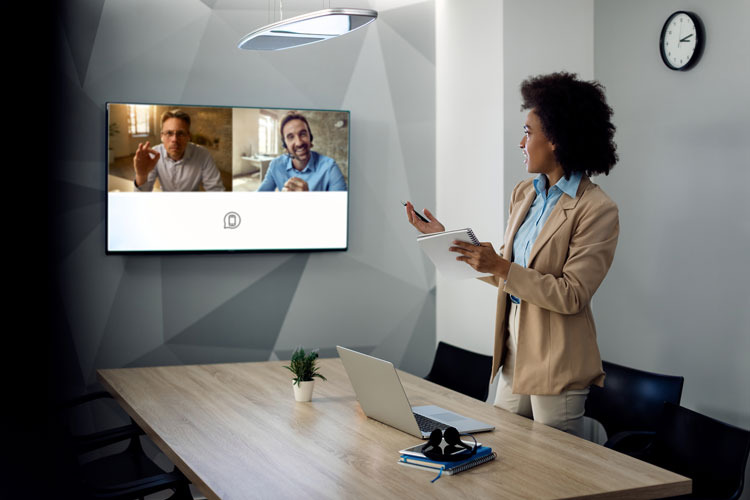 Comunicação entre empresas por Videochamada