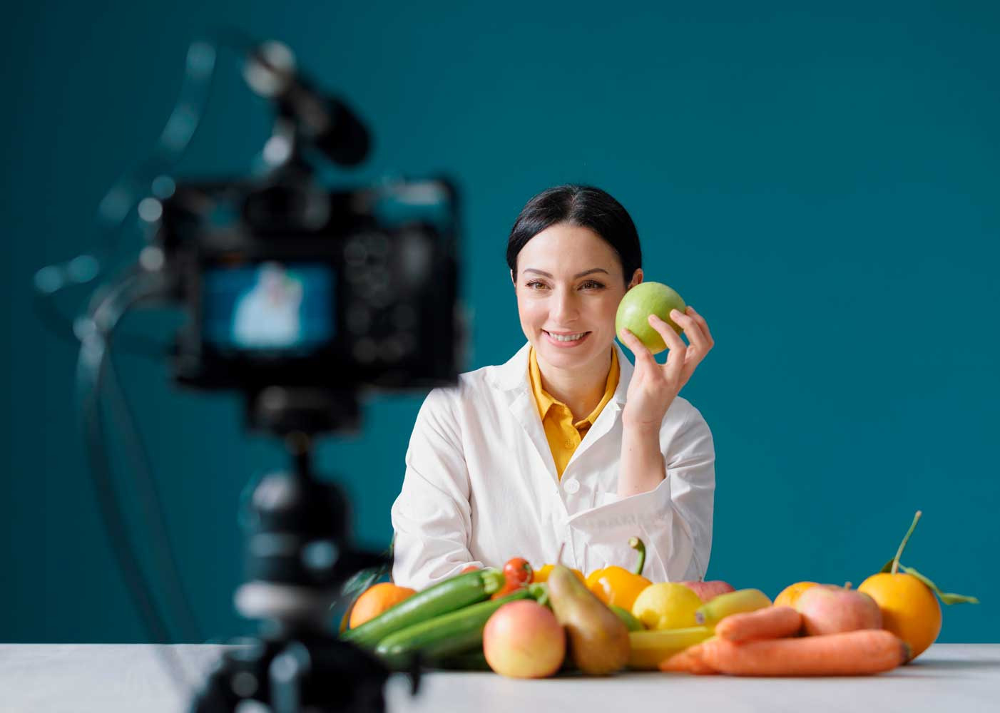 Gravar videoaula para negócios