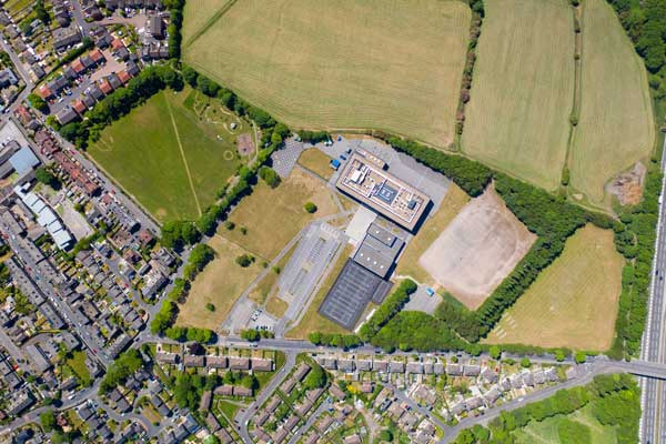 Filmagem com drone para indústrias