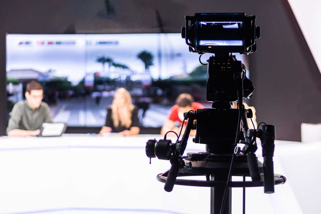 Filmagem profissional para TV