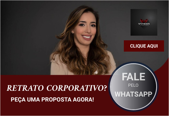 Orçamento de retrato corporativo? Fale pelo Whatsapp!