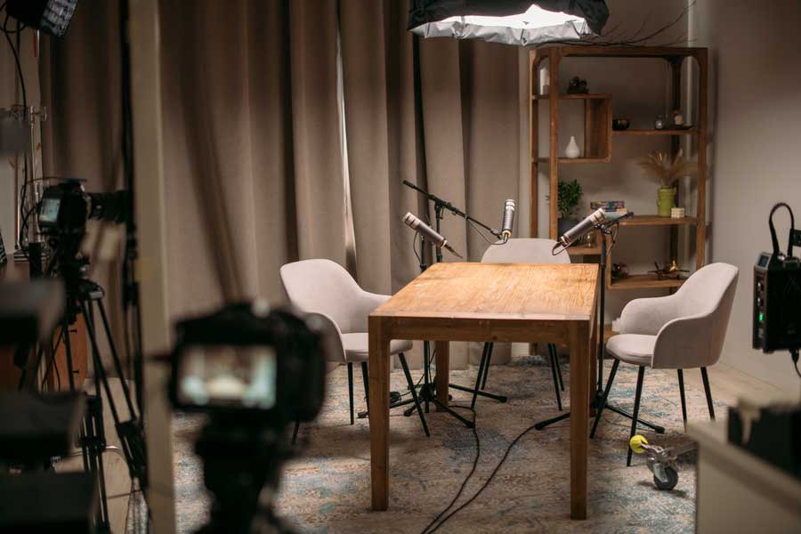 Serviço de produção de vídeo