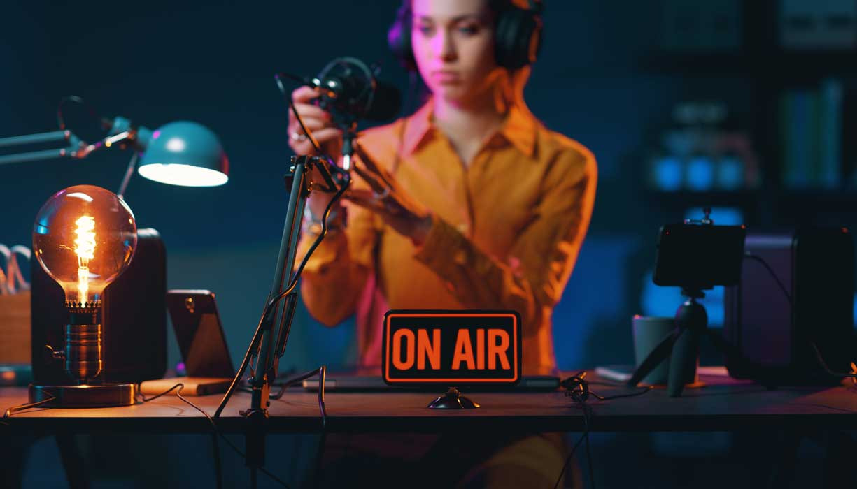 A Wonder Produções é especialista em Gravação de Podcast 