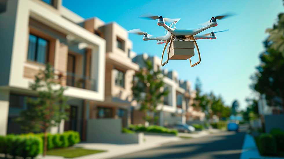 Filmagem com drone para empresas