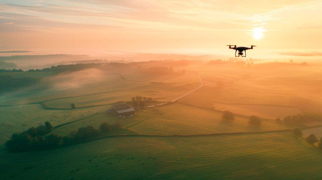 Serviços com drone para agronegócio