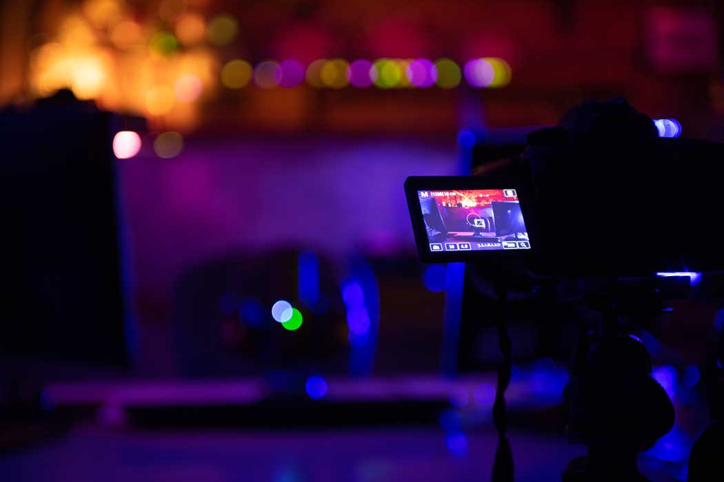 Transmissão ao vivo para empresas em eventos