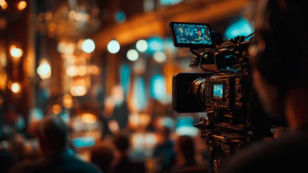 Transmissão ao vivo eventos corporativos