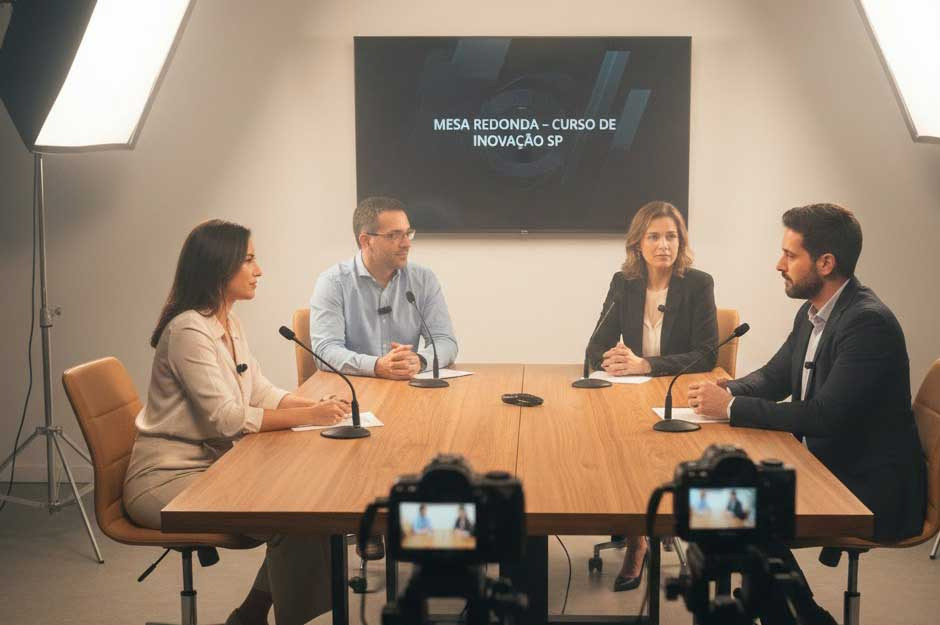 Gravação de Cursos Online Corporativo SP