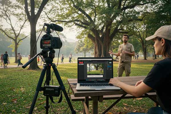 Wonder Produções - Gravação Profissional de Cursos Online SP