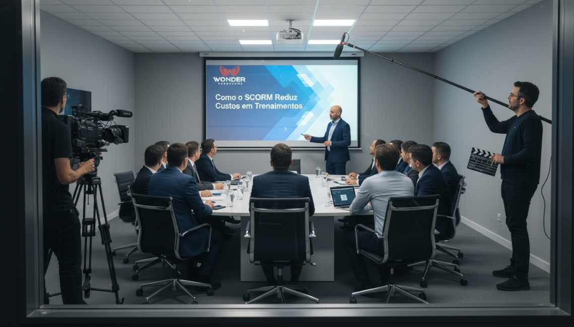 Conheça o trabalho de gravação de curso online da Wonder Produções