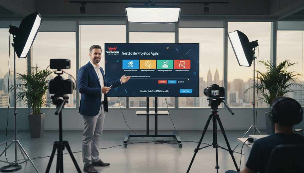Empresa de gravação de videoaulas em São Paulo