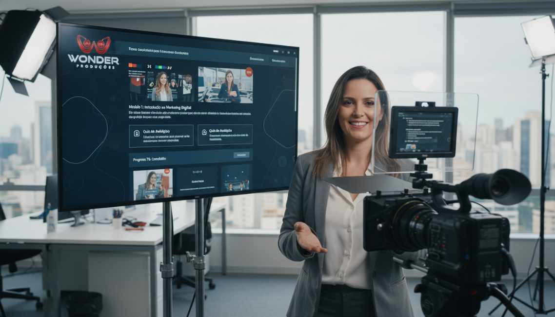 Empresa de gravação EAD - Wonder Produções