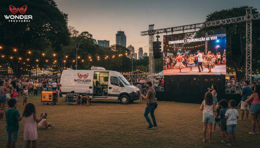 Transmissão ao vivo para Prefeituras