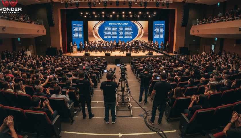 Transmissão ao Vivo Formaturas e Eventos Sociais