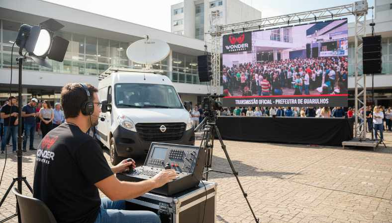 Transmissão ao Vivo Órgãos Públicos - Guarulhos