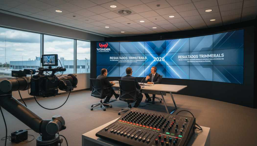 Transmissão ao vivo reuniões corporativas SP