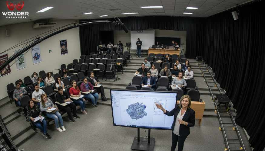 Gravação Videoaula em São Caetano do Sul - Wonder Produções