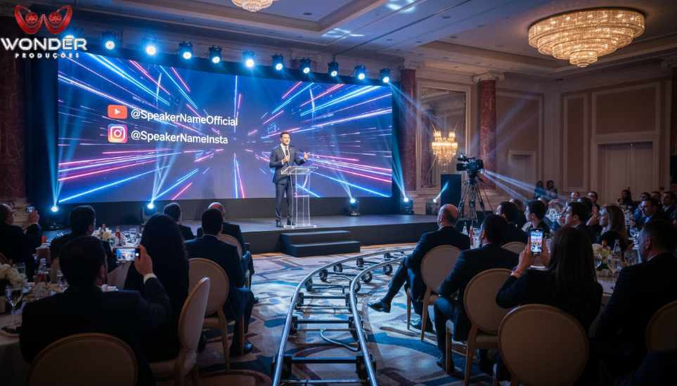 Transmissão de eventos corporativos em São Paulo