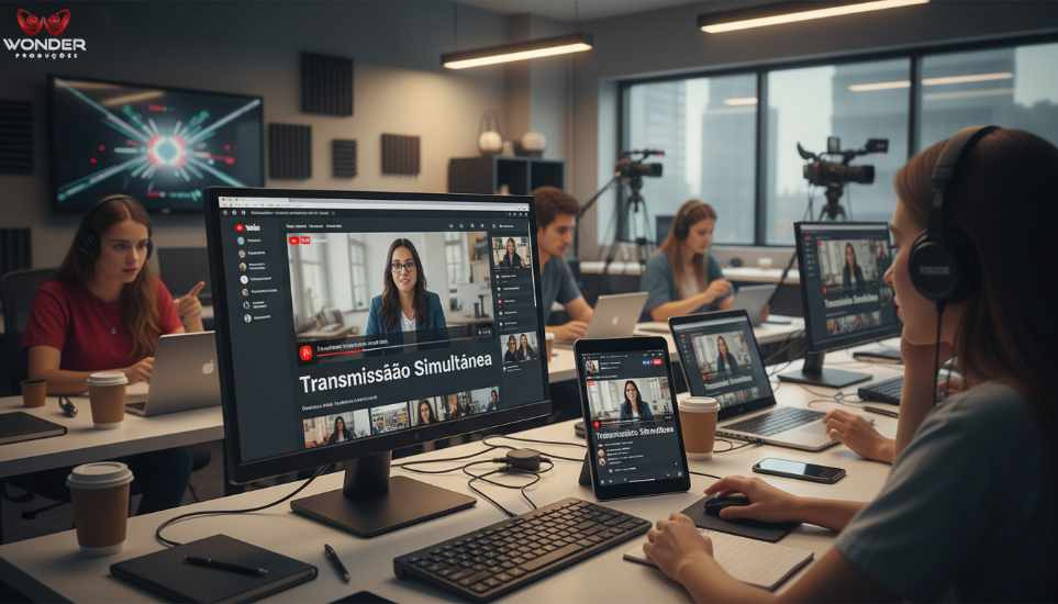 Wonder Produções - Transmissão Simultânea no Youtube e Instagram