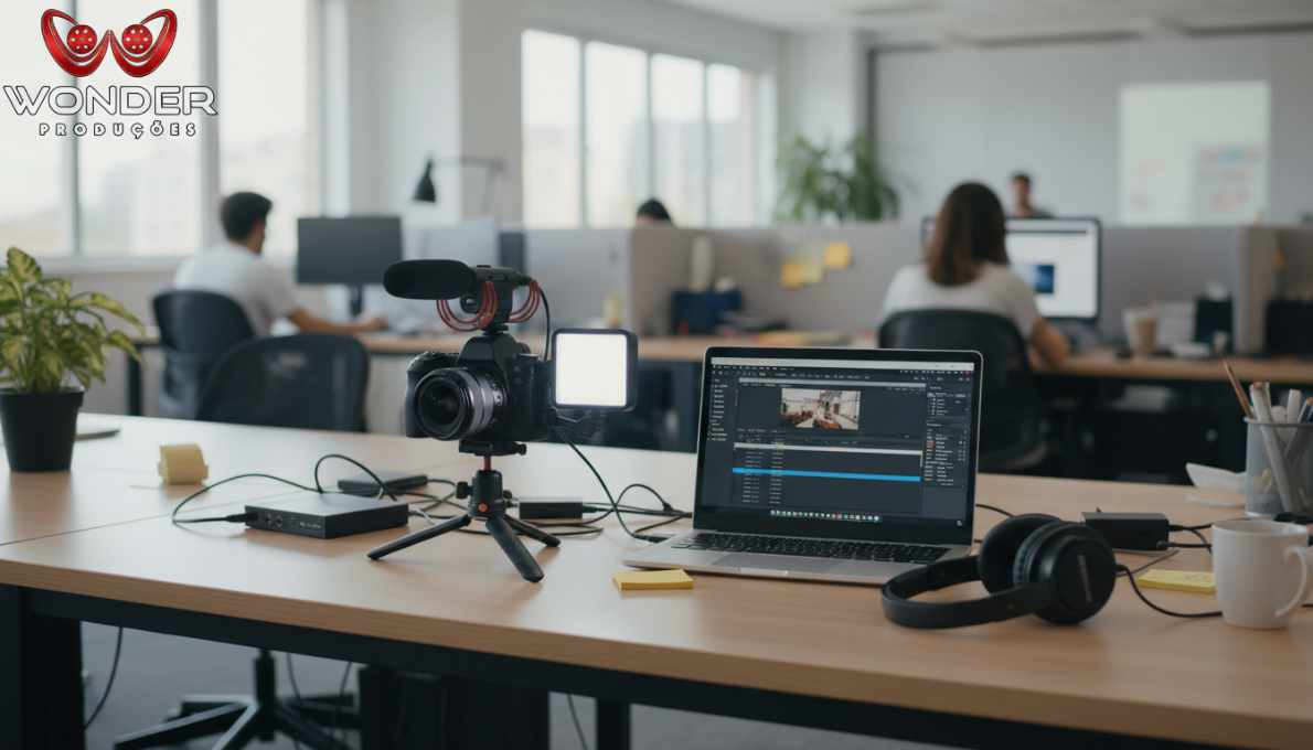 Gravação Remota de Videoaulas - Perto de Mim