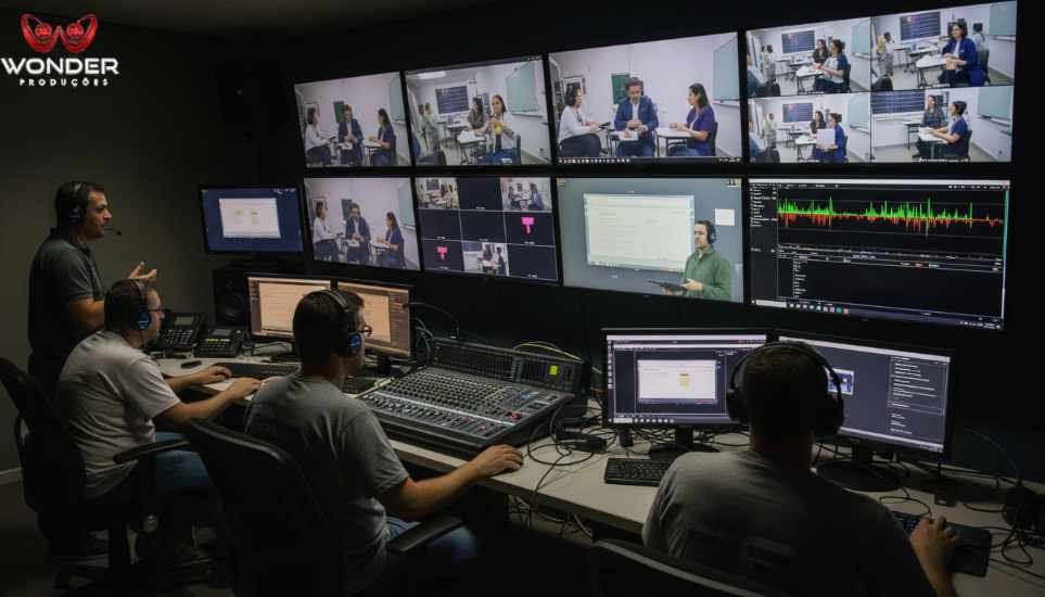 Gravação Remota de Videoaulas - Wonder Produções