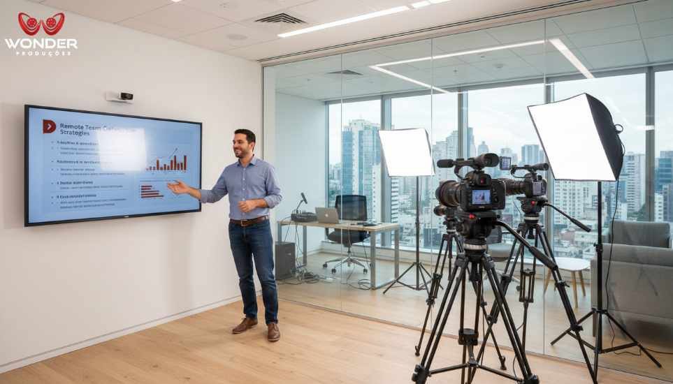Wonder Produções - Gravação rEmota de Videoaulas