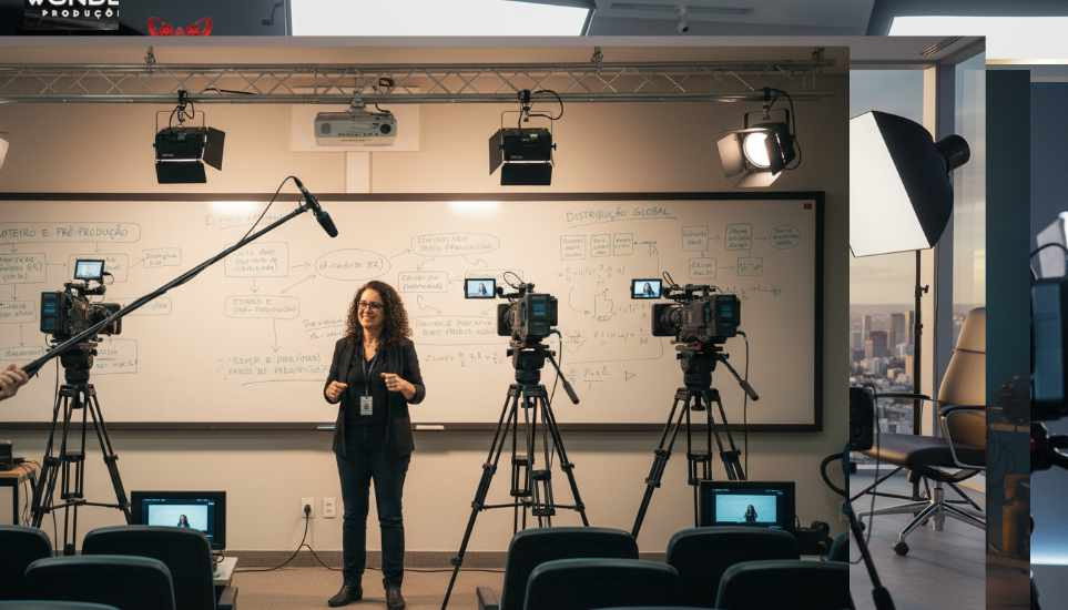 Wonder Produções - Gravação de Videoaula em Santo André