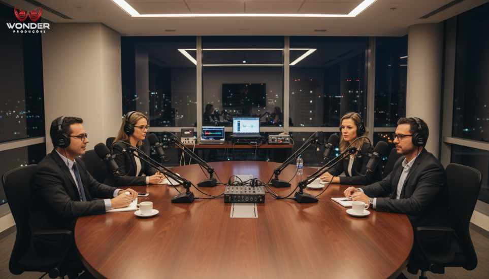 Podcast para empresas em Maua - SP