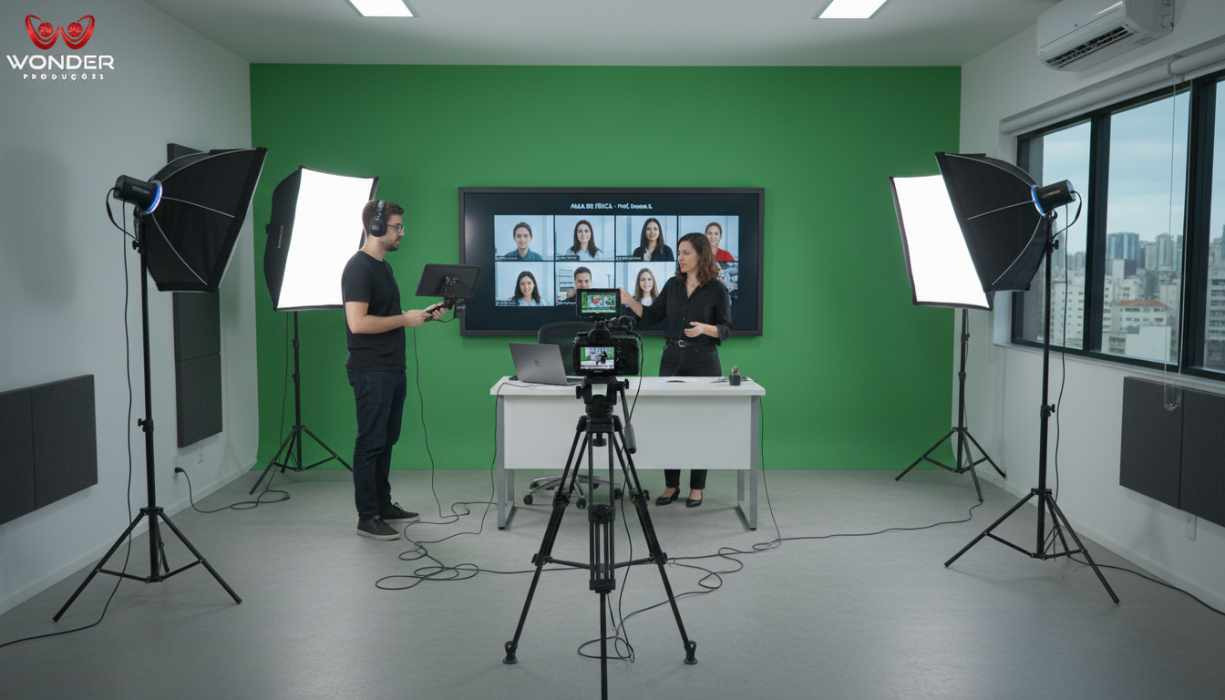 Gravação de Curso EAD em São Paulo