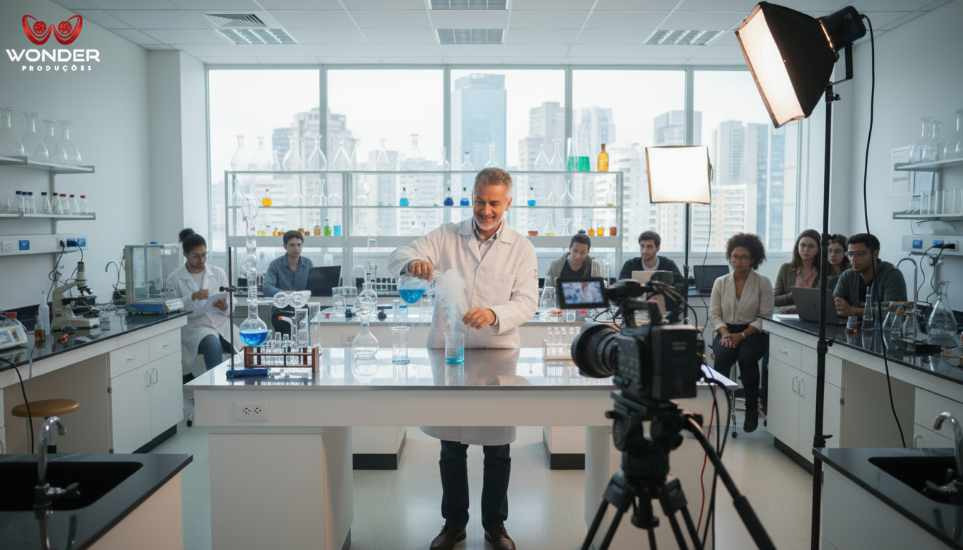 Gravação de videoaulas para faculdades em SP