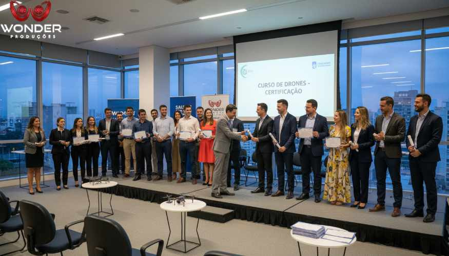 Curso profissional com certificado de conclusão