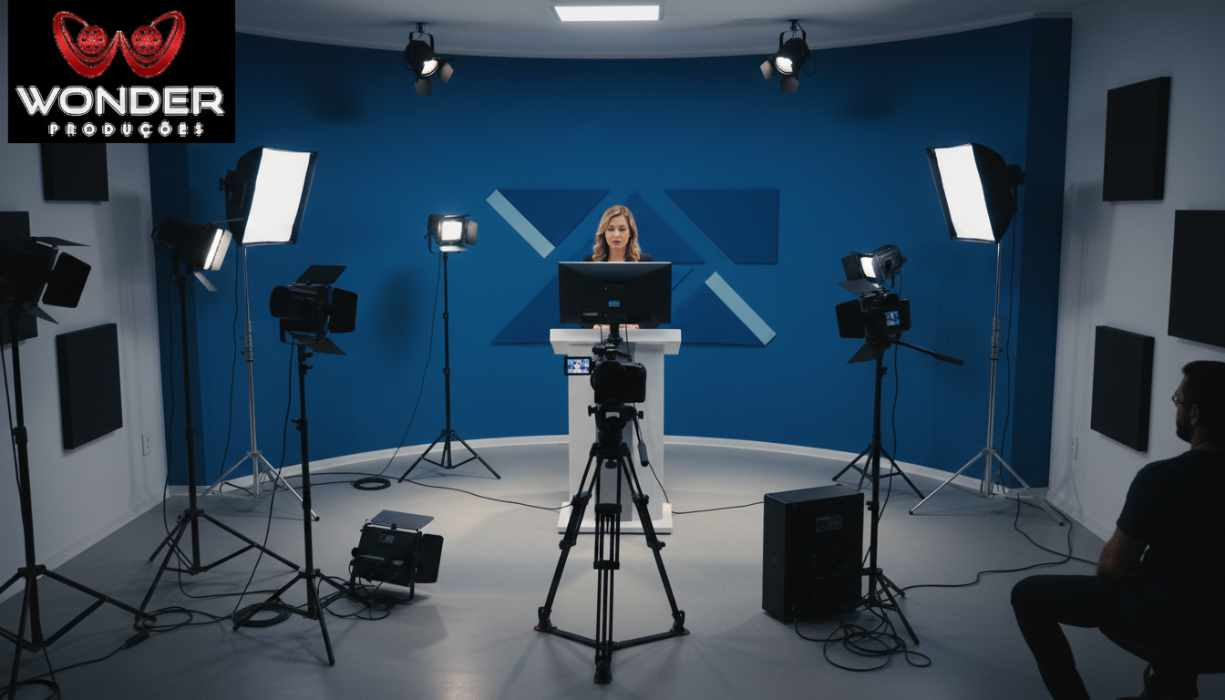 Transmissão ao Vivo em Estúdio