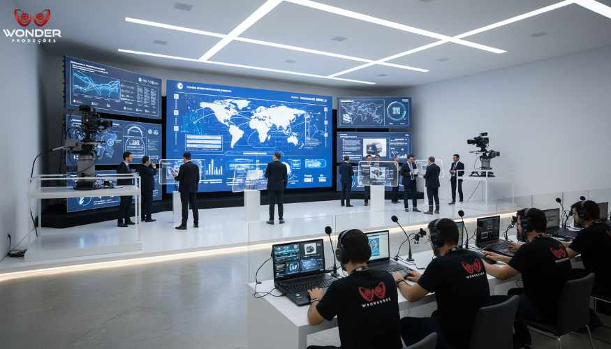 Transmissão de evento corporativo online perto de mim