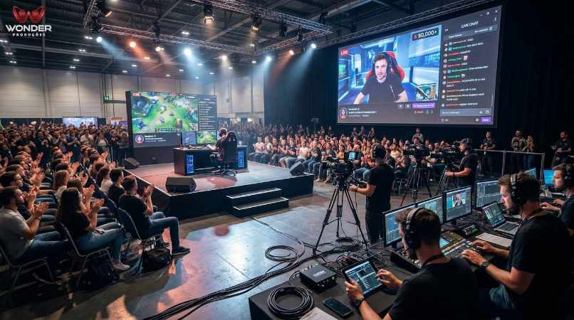 Suporte para Streamers - Wonder Produções