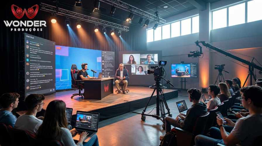 Transmissão ao Vivo Para Profissionais