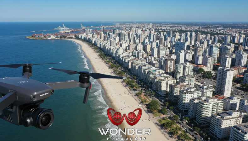 Filmagem com drone em Santos SP