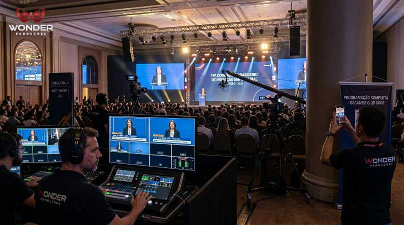 Live Streaming para eventos de grande porte em São Paulo