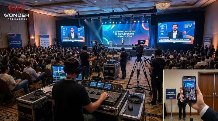 Wonder Produções - Por Que Investir em Transmissão ao Vivo Para Alavancar Seu Evento 