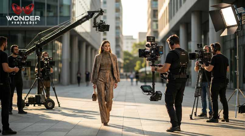 Editorial de moda em vídeo