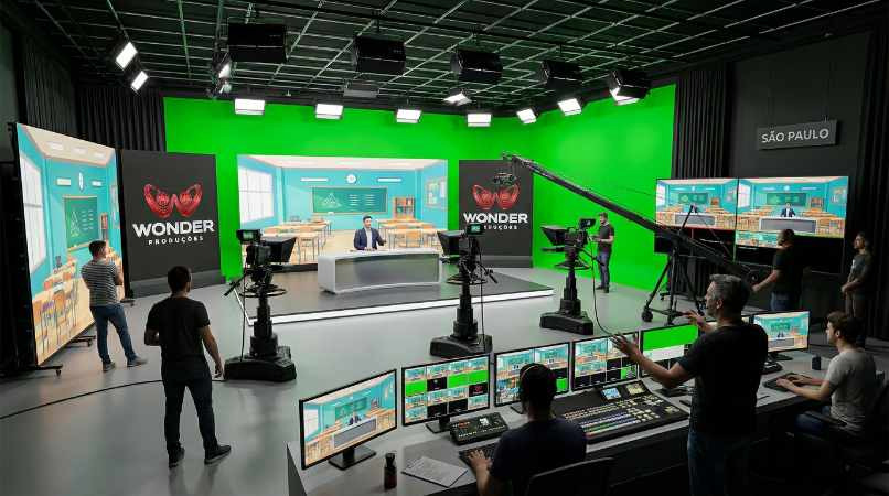 Estúdio Profissional de Gravação de Videoaulas