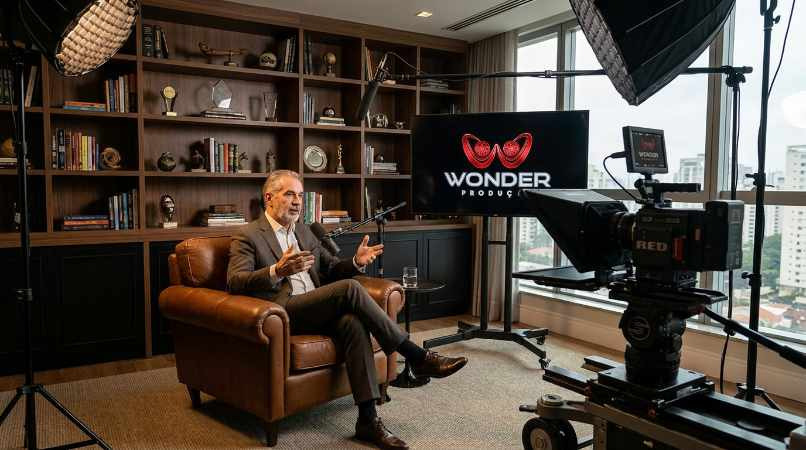 Filmagens de videoaulas em São Paulo